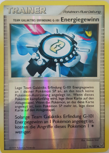 Energy Gain German - 116/127 - Uncommon Reverse Holo