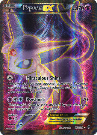 Espeon Ex Full Art - 117/122 - Ultra Rare