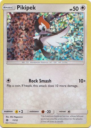Pikipek - 11/12 - 2017 McDonald's Promo with Solgaleo Toy - Unopened, Sealed