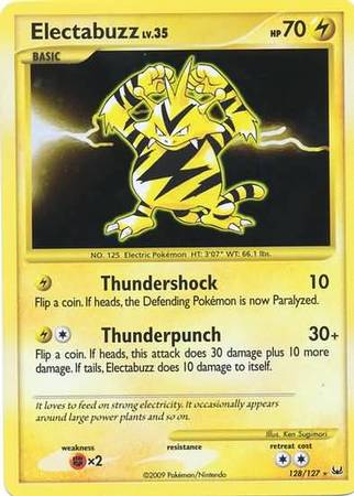 Electabuzz - 128/127 - Ultra Rare