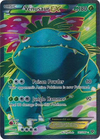 Venusaur Ex Full Art- 141/146 - Ultra Rare