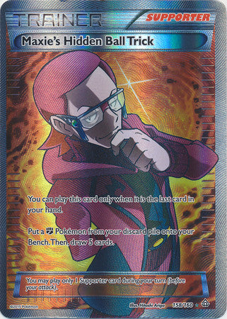 Maxie's Hidden Ball Trick Full Art - 158/160 - Ultra Rare