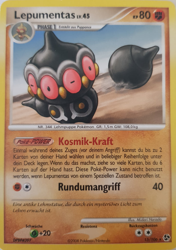 Claydol German - 15/106 - Rare