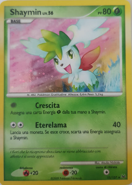 Shaymin Italian - 15/127 - Holo Rare