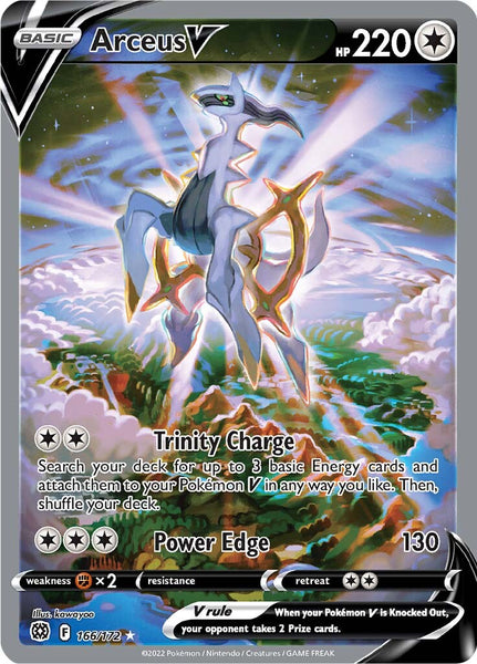 Arceus V Full Art - 166/172 - Ultra Rare