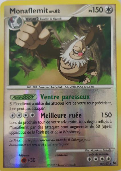 Slaking French - 16/127 - Holo Rare Reverse Holo