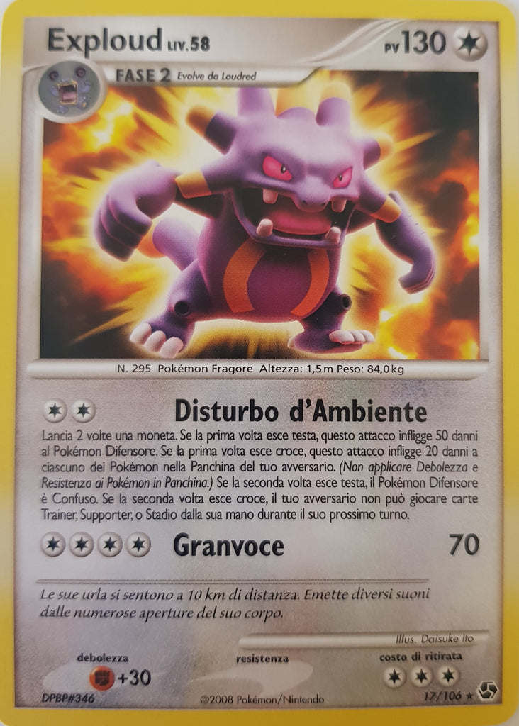 Exploud Italian - 17/106 - Rare