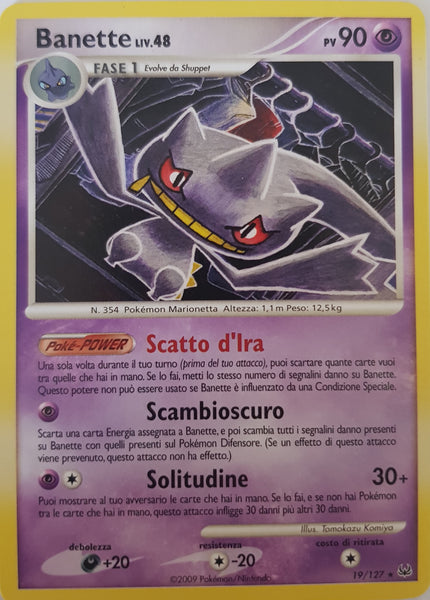 Banette Italian - 19/127 - Rare
