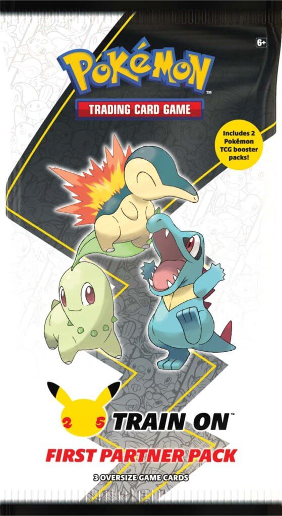 25th Anniversary First Partner Pack - Johto