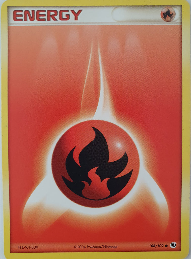 Fire Energy - 108/109 - Common - 2004 Version
