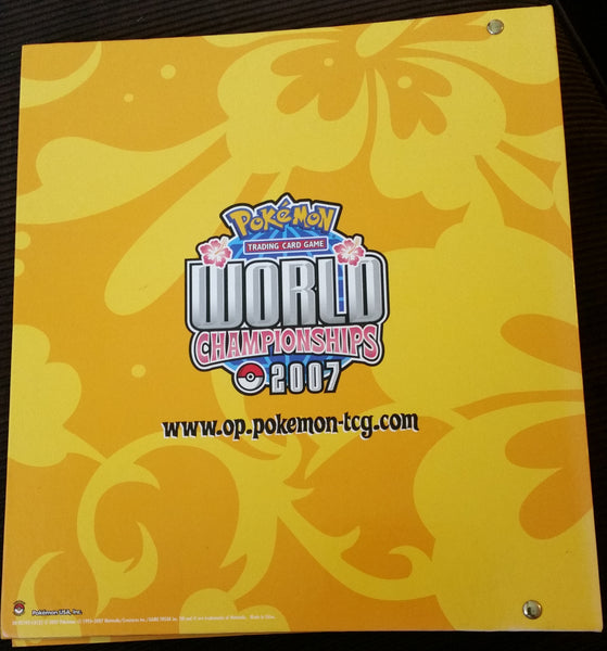 2007 World Championships 3-Ring Binder - New, Unused
