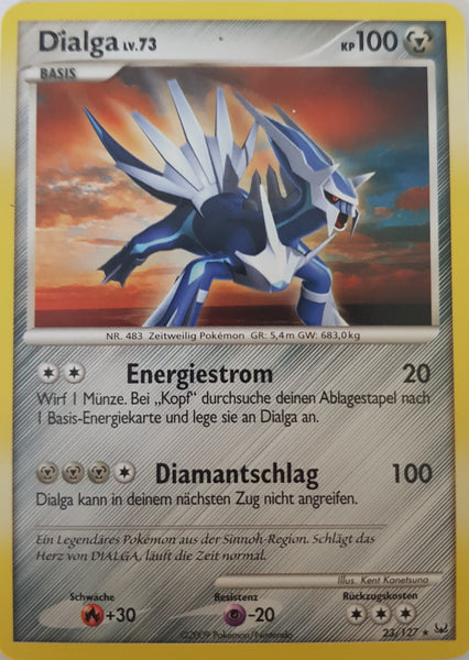 Dialga German - 23/127 - Rare