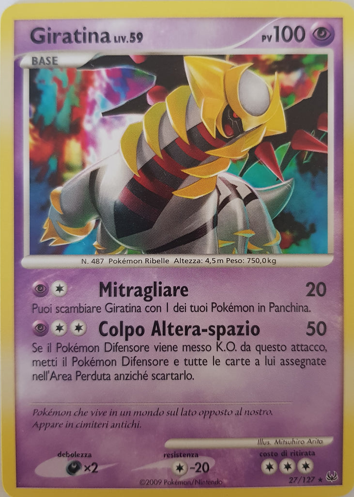 Giratina Italian - 27/127 - Rare