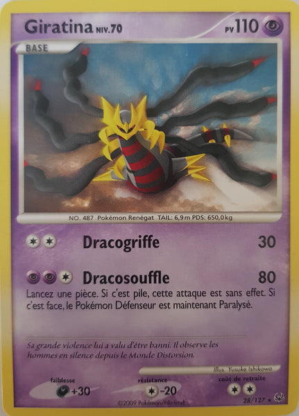 Giratina French - 28/127 - Rare