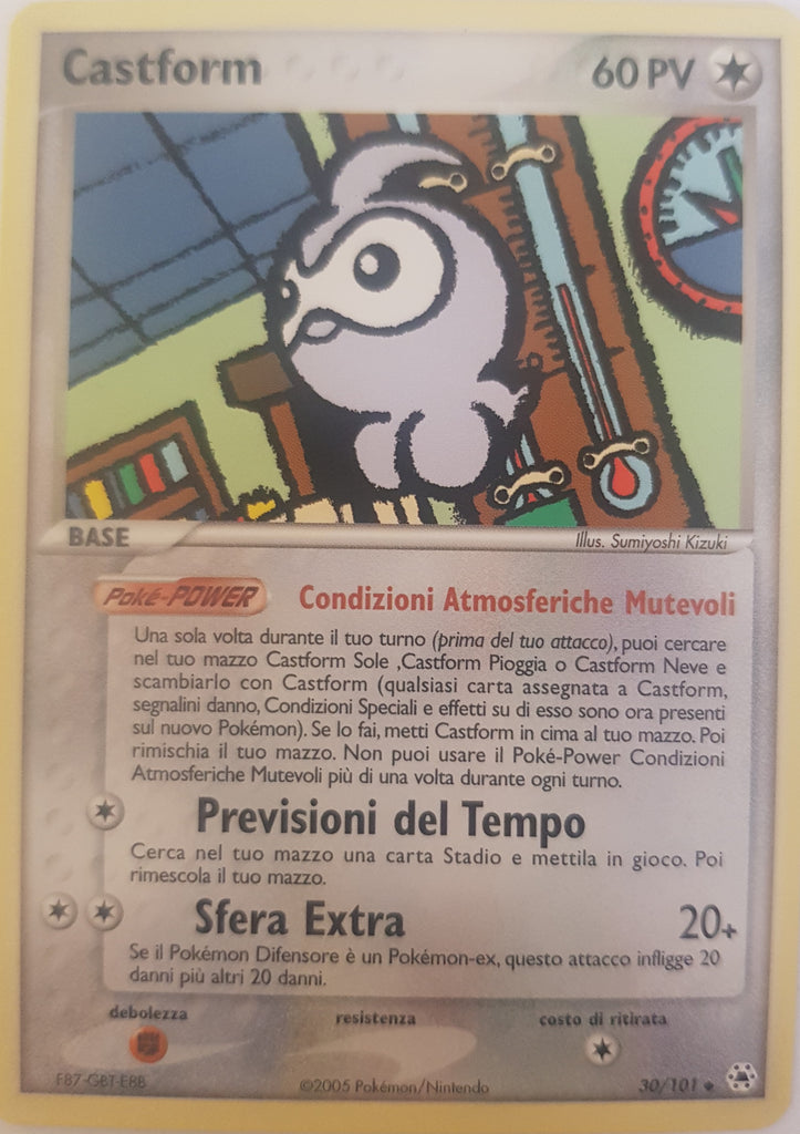 Castform Italian - 30/101 - Uncommon