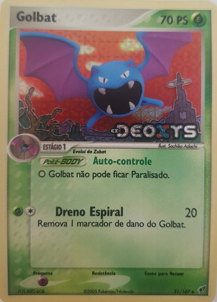 Golbat Portuguese - 31/107 - Uncommon Reverse Holo