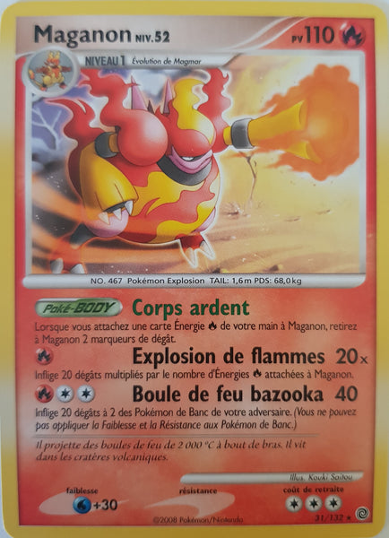 Magmortar French - 31/132 - Rare