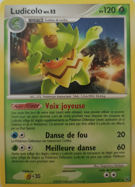 Ludicolo French - 34/127 - Rare