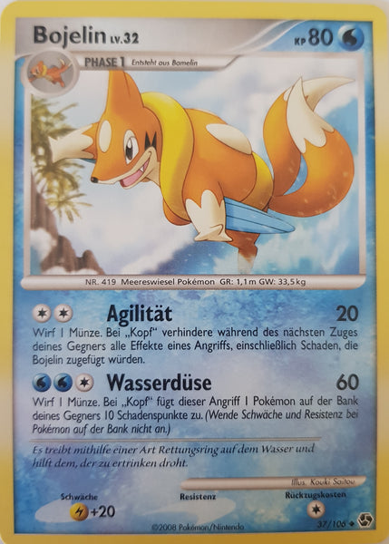 Floatzel German - 37/106 - Uncommon