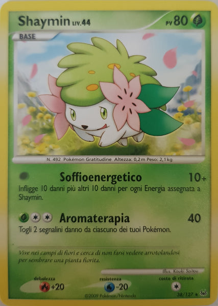 Shaymin Italian - 38/127 - Rare