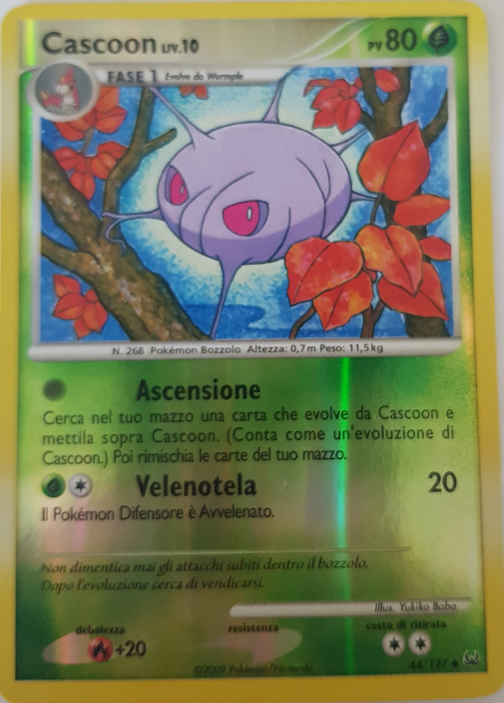 Cascoon Italian - 44/127 - Uncommon Reverse Holo