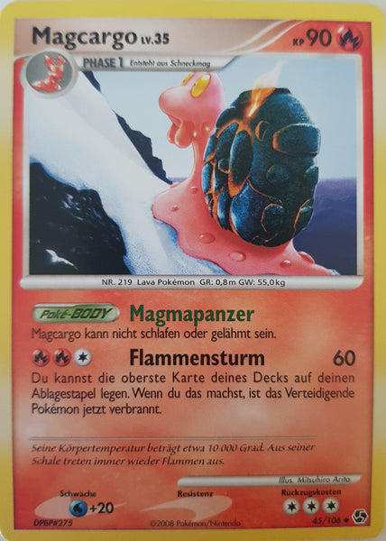 Magcargo German - 45/106 - Uncommon