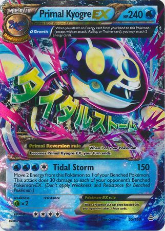 Primal Kyogre Ex - 55/160 - Ultra Rare