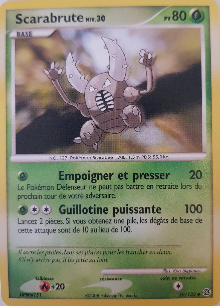 Pinsir French - 59/132 - Uncommon
