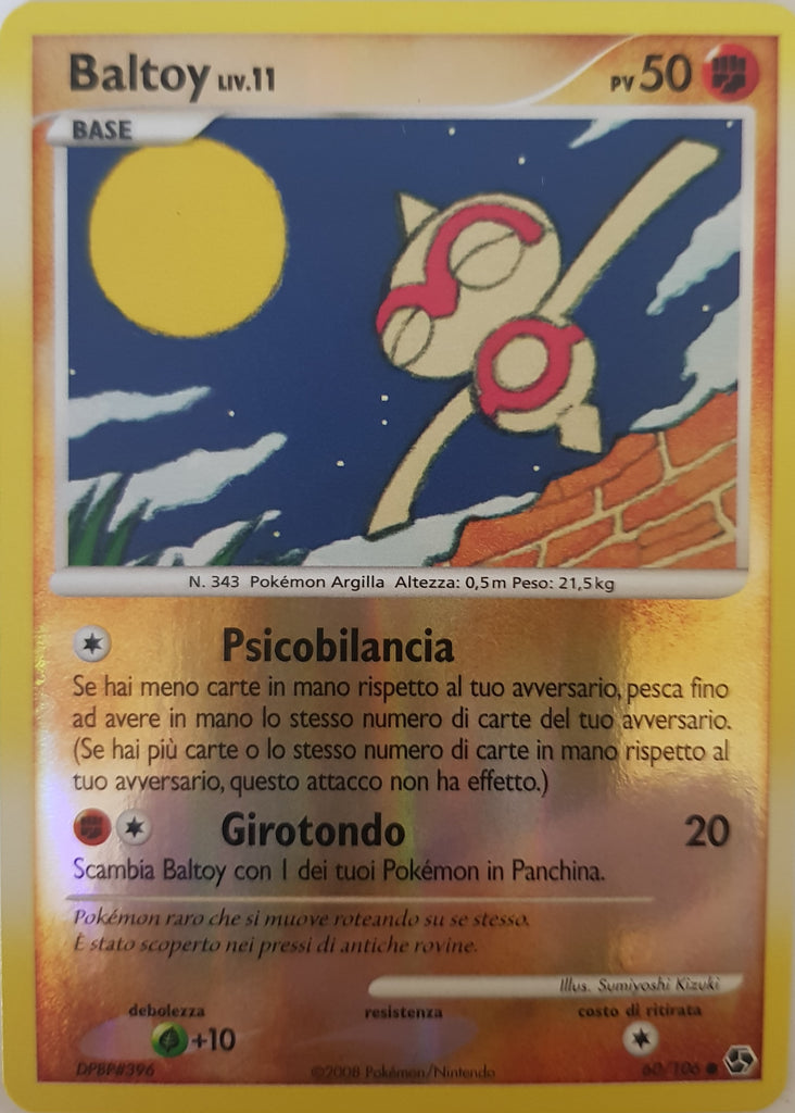 Baltoy Italian - 60/106 - Common Reverse Holo