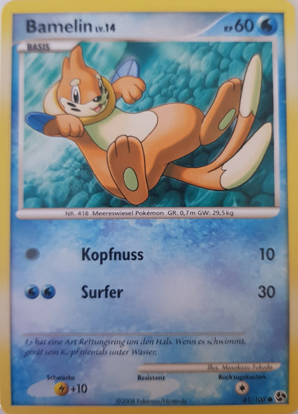 Buizel German - 61/106 - Common