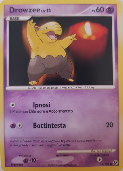 Drowzee Italian - 65/106 - Common