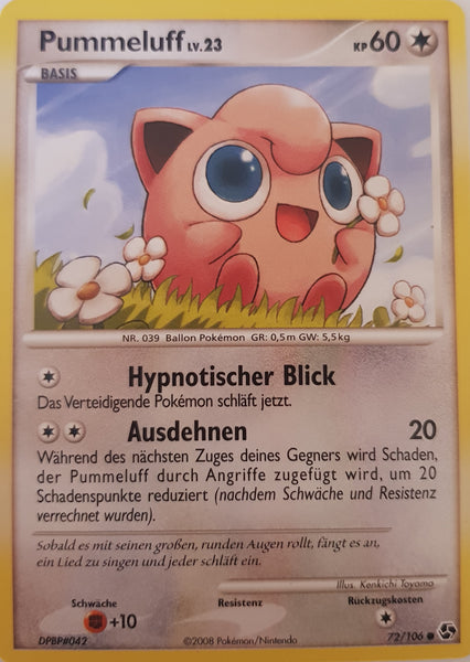 Jigglypuff German - 72/106 - Common