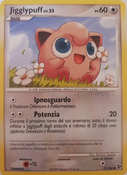 Jigglypuff Italian - 72/106 - Common