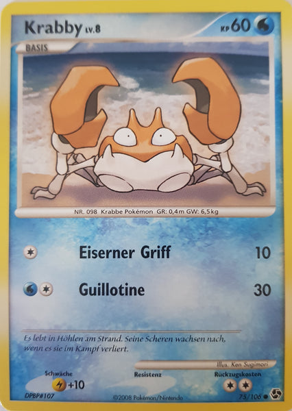 Krabby German - 75/106 - Common