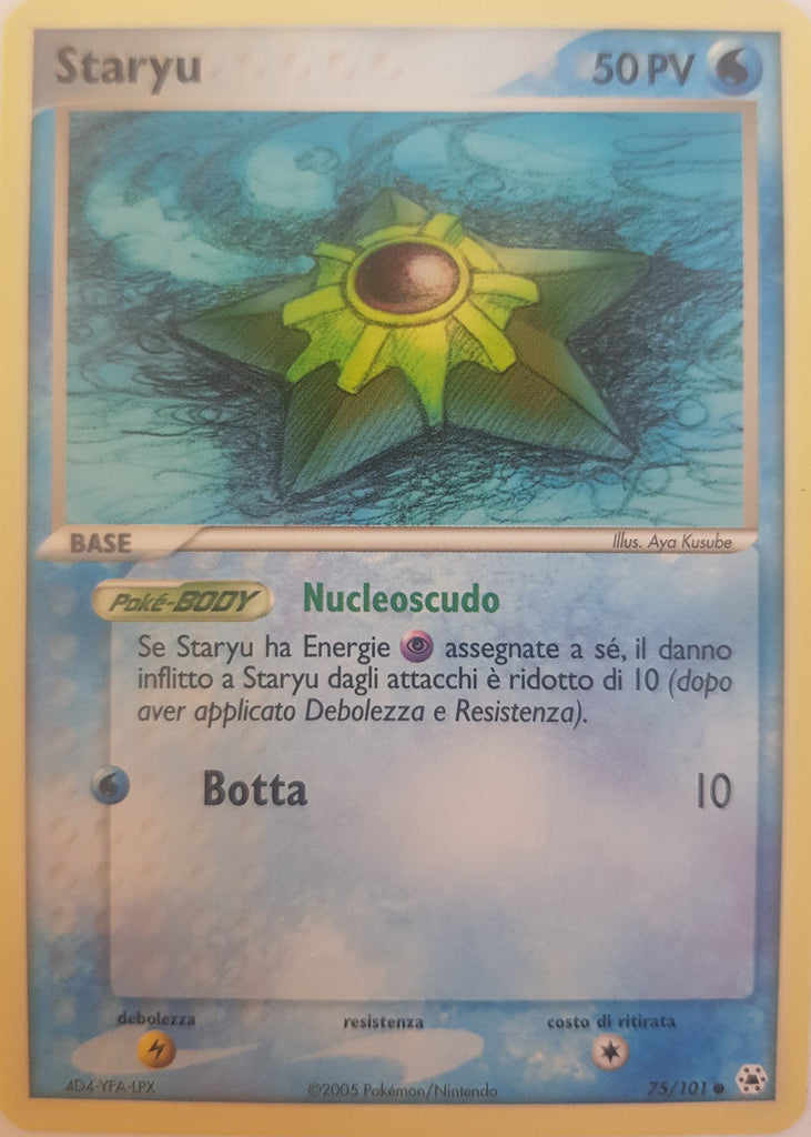 Staryu Italian - 75/101 - Common