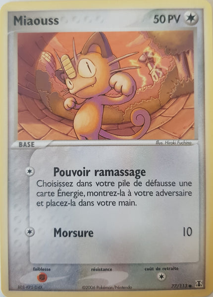 Meowth French - 77/113 - Common