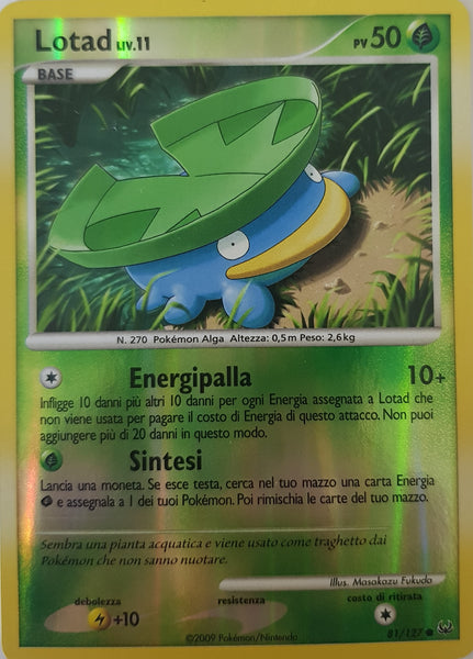 Lotad Italian - 81/127 - Common Reverse Holo