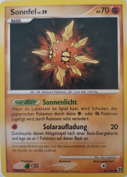Solrock German - 85/106 - Common
