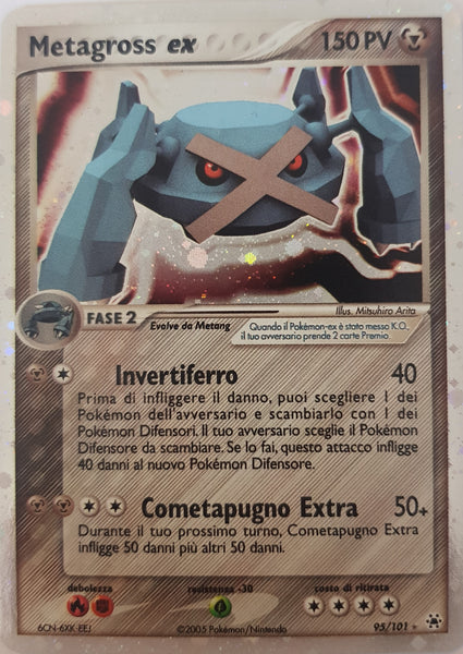 Metagross Ex Italian - 95/101 - Ultra Rare