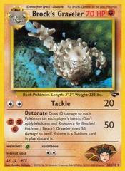 Brock's Graveler- 34/132 - Uncommon