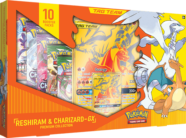 Charizard Reshiram GX Premium Collection