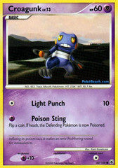 Croagunk - 60/100 - Common Reverse Holo