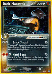 Dark Marowak - 7/109 - Rare Theme Deck