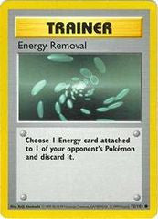 Energy Removal - 92/102 - Common