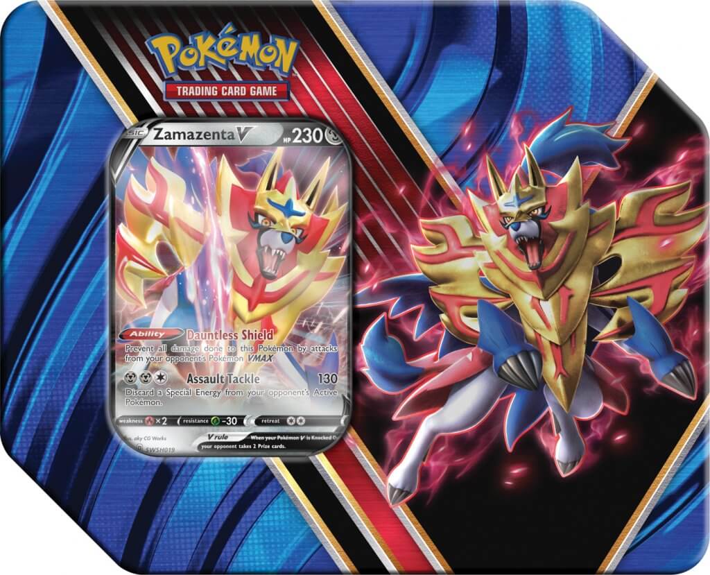 Storage Tin - Zamazenta V - Empty