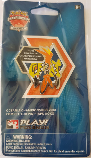 2018 Oceanic International Championships Pin Badge - New, Sealed