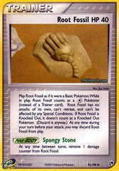 Root Fossil - 92/100 - Common Reverse Holo