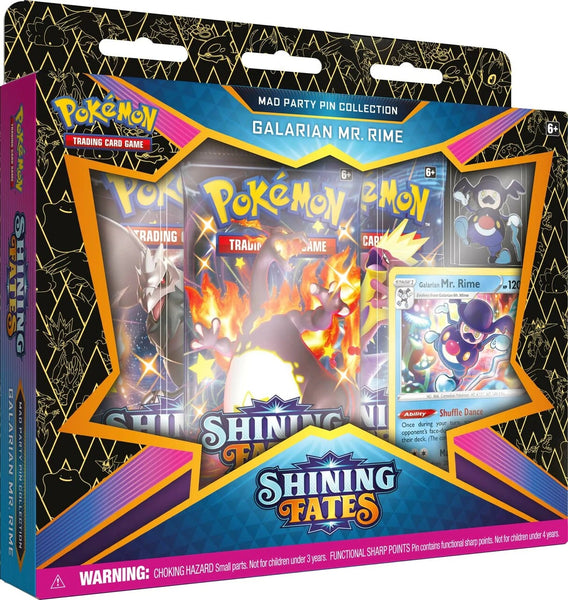 Shining Fates Mad Party Pin Collection - Galarian Mr Rime
