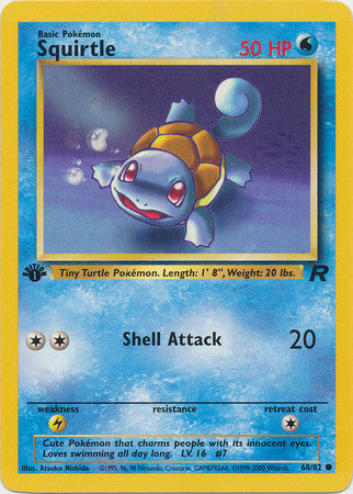 Squirtle 1st Edition - 68/82 - Common