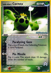 Team Aqua's Cacnea  - 24/95 - Uncommon